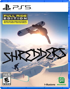Shredders: Full Ride Edition - PlayStation 5 �k�Ĕ� PS5 �v���C�X�e�[�V����5 �C�O�Ń\�t�g