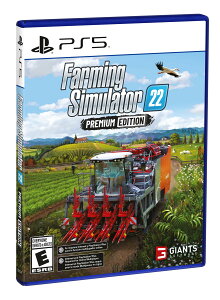 Farming Simulator 22: Premium Edition - PlayStation 5 �k�Ĕ� PS5 �v���C�X�e�[�V����5 �C�O�Ń\�t�g