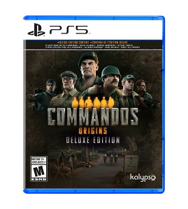 Commandos: Origins - Deluxe Edition PlayStation 5 �k�Ĕ� PS5 �v���C�X�e�[�V����5 �C�O�Ń\�t�g