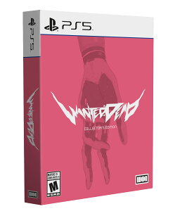 Wanted: Dead - Collector's Edition PlayStation 5 �k�Ĕ� PS5 �v���C�X�e�[�V����5 �C�O�Ń\�t�g