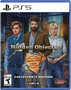 Hidden Objects 7: Unsolved Case Collector's Edition - PlayStation 5 �k�Ĕ� PS5 �v���C�X�e�[�V����5 �C�O�Ń\�t�g