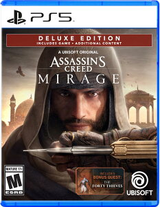 ASSASSIN'S CREED MIRAGE - DELUXE EDITION, PLAYSTATION 5 �k�Ĕ� PS5 �v���C�X�e�[�V����5 �C�O�Ń\�t�g