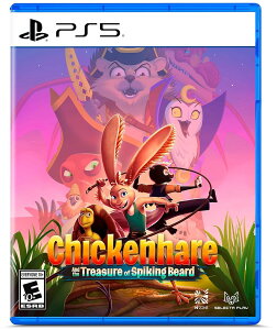 Chickenhare and the Treasure of Spiking Beard - PlayStation 5 �k�Ĕ� PS5 �v���C�X�e�[�V����5 �C�O�Ń\�t�g