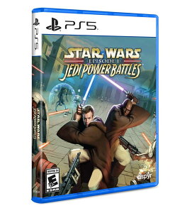 Star Wars Episode 1: Jedi Power Battles - Playstation 5 PS5 - Limited Run Games #140 �k�Ĕ� PS5 �v���C�X�e�[�V����5 �C�O�Ń\�t�g