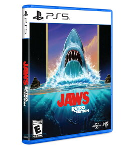 Jaws Retro Edition (Limited Run Games #185) - for Playstation 5 �k�Ĕ� PS5 �v���C�X�e�[�V����5 �C�O�Ń\�t�g