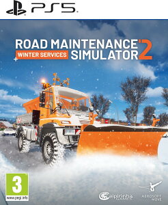 Road Maintenance Simulator 2 Winter Service Playstation 5 �k�Ĕ� PS5 �v���C�X�e�[�V����5 �C�O�Ń\�t�g