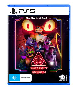 PlayStation Five Nights at Freddy's Security Breach - For Playstation 5 �k�Ĕ� PS5 �v���C�X�e�[�V����5 �C�O�Ń\�t�g