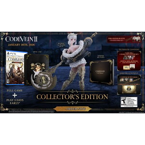 CODE VEIN II Collectors Edition PS5 �k�Ĕ� PS5 �v���C�X�e�[�V����5 �C�O�Ń\�t�g