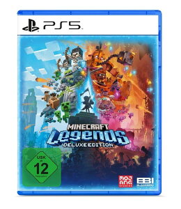 Mojang Studios Minecraft Legends - Deluxe Edition - PS5 �k�Ĕ� PS5 �v���C�X�e�[�V����5 �C�O�Ń\�t�g