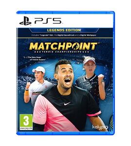 Kalypso Media Matchpoint Tennis Championships: Legends Edition PS5, 4260458362624 �k�Ĕ� PS5 �v���C�X�e�[�V����5 �C�O�Ń\�t�g