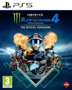 Monster Energy Supercross - The Official Videogame 4 (PS5) �k�Ĕ� PS5 �v���C�X�e�[�V����5 �C�O�Ń\�t�g
