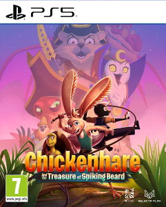 Chickenhare And The Treasure of Spiking Beard (PlayStation 5) �k�Ĕ� PS5 �v���C�X�e�[�V����5 �C�O�Ń\�t�g