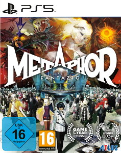 Atlus Metaphor: ReFantazio (PlayStation 5) �k�Ĕ� PS5 �v���C�X�e�[�V����5 �C�O�Ń\�t�g