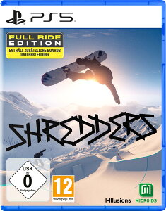 SHREDDERS: Full Ride Edition [Playstation 5] �k�Ĕ� PS5 �v���C�X�e�[�V����5 �C�O�Ń\�t�g