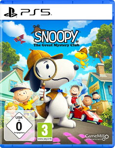 Snoopy The Great Mystery Club (PlayStation 5) �k�Ĕ� PS5 �v���C�X�e�[�V����5 �C�O�Ń\�t�g