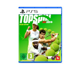 Top Spin 2K25 Deluxe (USK & PEGI) - [Playstation 5] �k�Ĕ� PS5 �v���C�X�e�[�V����5 �C�O�Ń\�t�g