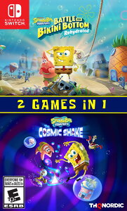 SpongeBob SquarePants: Bundle - Nintendo Switch (Amazon Exclusive) �k�Ĕ� Nintendo Switch �j���e���h�[�X�C�b�` �C�O�Ń\�t�g