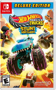Hot Wheels Monster Trucks: Stunt Mayhem Deluxe Edition - Nintendo Switch (Amazon Exclusive) �k�Ĕ� Nintendo Switch �j���e���h�[�X�C�b�` �C�O�Ń\�t�g
