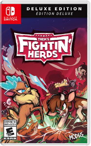 Them's Fighting Herds: Deluxe Edition Nintendo Switch �k�Ĕ� Nintendo Switch �j���e���h�[�X�C�b�` �C�O�Ń\�t�g