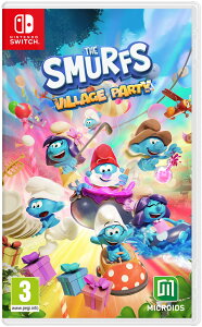 MICRODS The Smurfs: Village Party/Switch �k�Ĕ� Nintendo Switch �j���e���h�[�X�C�b�` �C�O�Ń\�t�g
