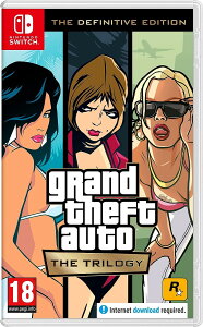 Grand Theft Auto: The Trilogy - Definitive Edition (Nintendo Switch) [video game] �k�Ĕ� Nintendo Switch �j���e���h�[�X�C�b�` �C�O�Ń\�t�g
