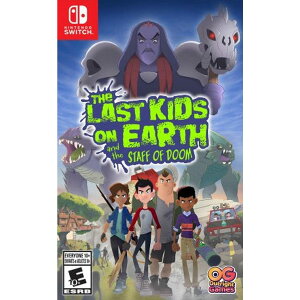 The Last Kids On Earth and the Staff of Doom - Nintendo Switch �k�Ĕ� Nintendo Switch �j���e���h�[�X�C�b�` �C�O�Ń\�t�g