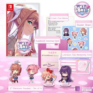 Doki Doki Literature Club Plus (Nintendo Switch) �k�Ĕ� Nintendo Switch �j���e���h�[�X�C�b�` �C�O�Ń\�t�g