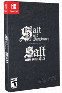 Salt and Sacrifice Dual Pack Nintendo Switch Limited Run Video Game: Salt and Sacrifice + Salt and Sanctuary �k�Ĕ� Nintendo Switch �j���e���h�[�X�C�b�` �C�O�Ń\�t�g