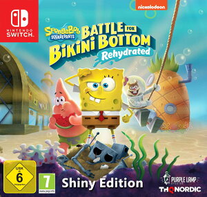 SpongeBob Squarepants: Battle For Bikini Bottom - Rehydrated - Shiny Edition (Nintendo Switch) �k�Ĕ� Nintendo Switch �j���e���h�[�X�C�b�` �C�O�Ń\�t�g