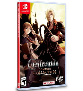 Castlevania Dominus Collection (Limited Run #251) Portrait of Ruin Cover Art - Nintendo Switch �k�Ĕ� Nintendo Switch �j���e���h�[�X�C�b�` �C�O�Ń\�t�g