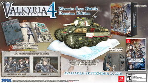 Valkyria Chronicles 4: Memoirs From Battle Edition - Nintendo Switch �k�Ĕ� Nintendo Switch �j���e���h�[�X�C�b�` �C�O�Ń\�t�g