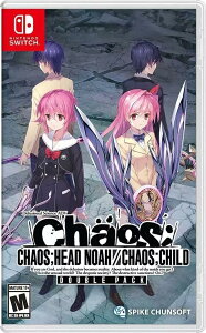 CHAOS;HEAD NOAH / CHAOS;CHILD DOUBLE PACK SteelBook Launch Edition -Nintendo Switch �k�Ĕ� Nintendo Switch �j���e���h�[�X�C�b�` �C�O�Ń\�t�g