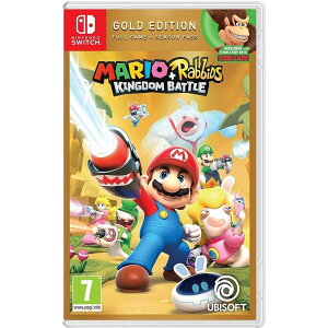 Mario Plus Rabbids Kingdom Battle Gold Edition (Nintendo Switch) �k�Ĕ� Nintendo Switch �j���e���h�[�X�C�b�` �C�O�Ń\�t�g