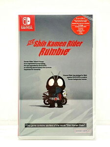 Bandai Nintendo Switch SD Shin Kamen Rider Rumble English Version �k�Ĕ� Nintendo Switch �j���e���h�[�X�C�b�` �C�O�Ń\�t�g