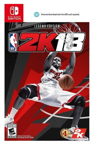NBA 2K18 Legend Edition - Nintendo Switch �k�Ĕ� Nintendo Switch �j���e���h�[�X�C�b�` �C�O�Ń\�t�g