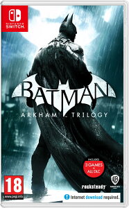 Batman Arkham Trilogy (Nintendo Switch) (AT-PEGI) �k�Ĕ� Nintendo Switch �j���e���h�[�X�C�b�` �C�O�Ń\�t�g