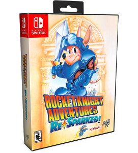 Rocket Knight Adventures: Re-Sparked Classic Edition (Limited Run Games #209) - for Nintendo Switch �k�Ĕ� Nintendo Switch �j���e���h�[�X�C�b�` �C�O�Ń\�t�g