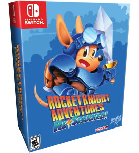 Rocket Knight Adventures: Re-Sparked Ultimate Edition (Limited Run Games #209) - for Nintendo Switch �k�Ĕ� Nintendo Switch �j���e���h�[�X�C�b�` �C�O�Ń\�t�g