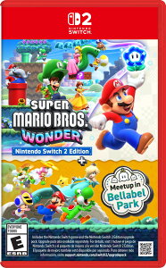Nintendo Super Mario Bros.(TM) Wonder Switch(TM) 2 Edition + Meetup in Bellabel Park �k�Ĕ� Nintendo Switch 2 �j���e���h�[�X�C�b�`2 �C�O�Ń\�t�g