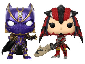 Funko Pop! Games: Marvel Vs Capcom Black Panther vs Monster Hunter �R���N�e�B�u���t�B�M���A