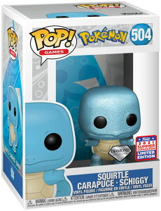 Funko Pop Pokemon �t�B�M���A Squirtle Schiggy 2021 �T�}�[�R���x���V���� Diamond Collection #504 ���� �X�y�V�����G�f�B�V���� Pokemon �g�C