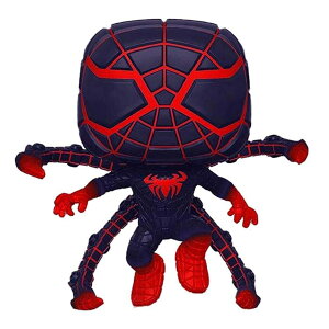 Funko POP! Marvel's SpiderMan #840 Miles Morales Programmable Matter Suit ÈłŌ Levitating Pose 