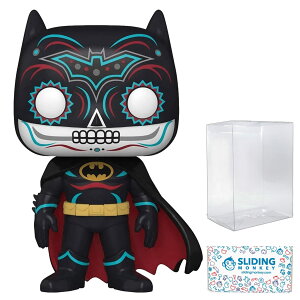 Funko Pop! Super Heroes: Dia De Los Muertos Batman  3s[Xoh ÈłŌ DC RNeButBMA #409 GITD GfBV 58180