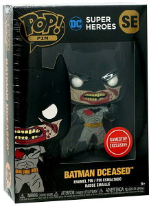 Pop! Funko Pins Batman DCeased Large Enamel Pin Bloody Excluvise