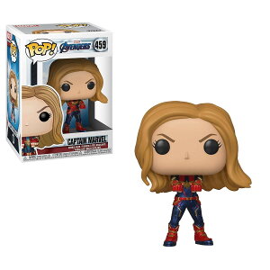 Funko Pop! Marvel Avengers Captain Marvel Endgame with Collector Cards Entertainment Earth 