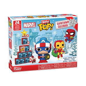 Funko Pop! Bitty Countdown Calendar: Marvel Comics 24 Days of Surprises �R���N�e�B�u���r�j�[���~�j�t�B�M���A �~�X�e���[�{�b�N�X �M�t�g�A�C�f�A �N���X�}�X�܂��͒a�����J�E���g�_�E��