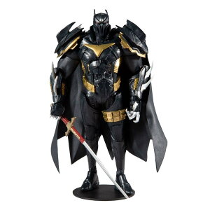 McFarlane Toys DC Multiverse Azrael in Batman Armor �o�b�g�}�� �A�Y���G�� 7�C���` �A�N�V�����t�B�M���A �u���b�N×�S�[���h