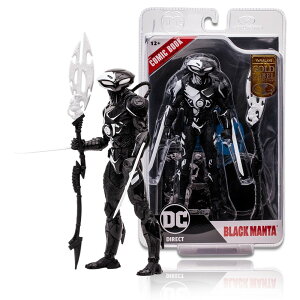 McFarlane Toys Black Manta �A�N�V�����t�B�M���A DC�R�~�b�N�X �R�~�b�N�u�b�N�t�� 7�C���` ��18cm ���m�N���J���[