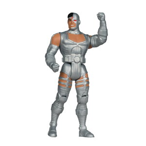 DC Direct Super Powers Cyborg �A�N�V�����t�B�M���A �S�[���h���x���� �V���o�[
