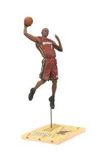 McFarlane Toys NBA Chris Bosh �t�B�M���A Miami Heat �o�X�P�b�g�{�[��